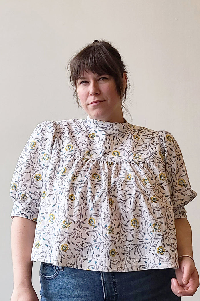 Regalia Blouse Curvy Fit Sewing Pattern (Printed)