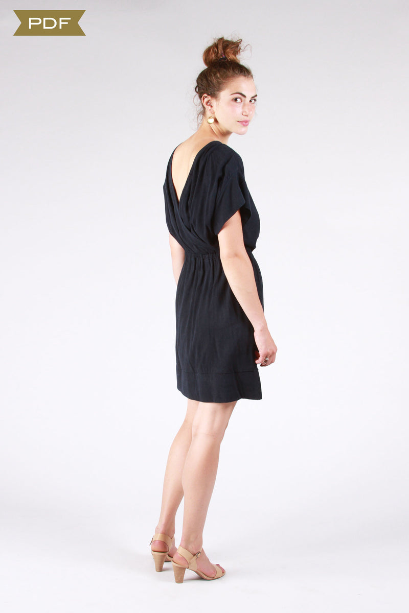 Bridgetown Backless Dress Sewing Pattern (PDF) Bridgetown Backless Dress Sewing Pattern (PDF)