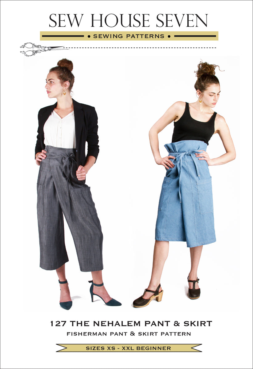 The Release Of The Nehalem Pant & Skirt PDF Pattern! – Sew House Seven