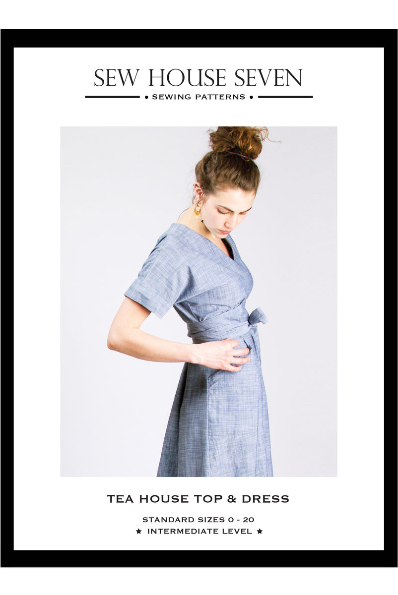 Tea House Dress Sewing Pattern (Printed) – Sew House Seven