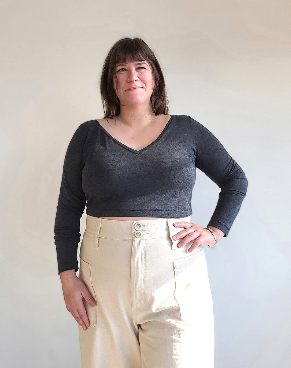 Skyline Tee Curvy Fit Sewing Pattern (PDF) – Sew House Seven