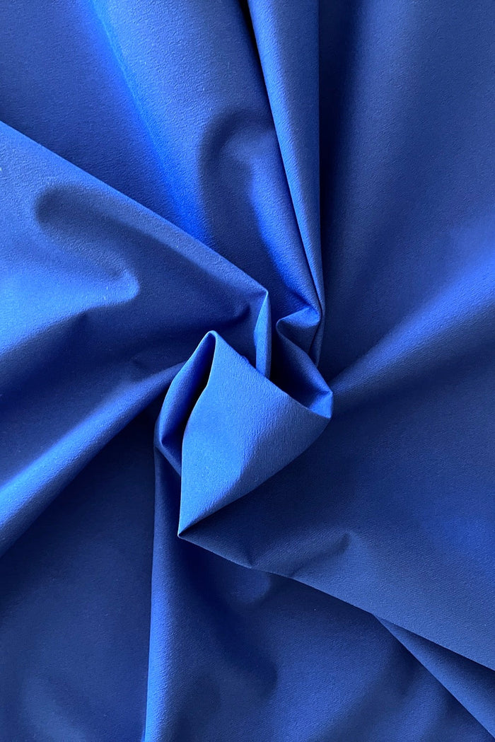2/3 Yard - REMNANT - Waterproof Technical Fabric - Deadstock - Royal Blue
