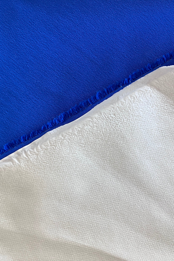 Waterproof Technical Fabric - Deadstock - Royal Blue