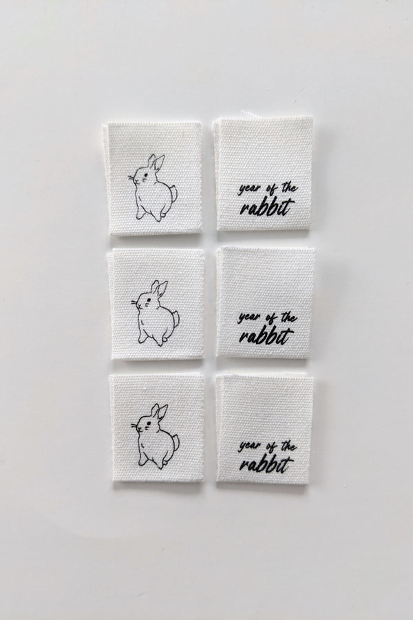 Cotton Luxe Labels - Year Of The Rabbit