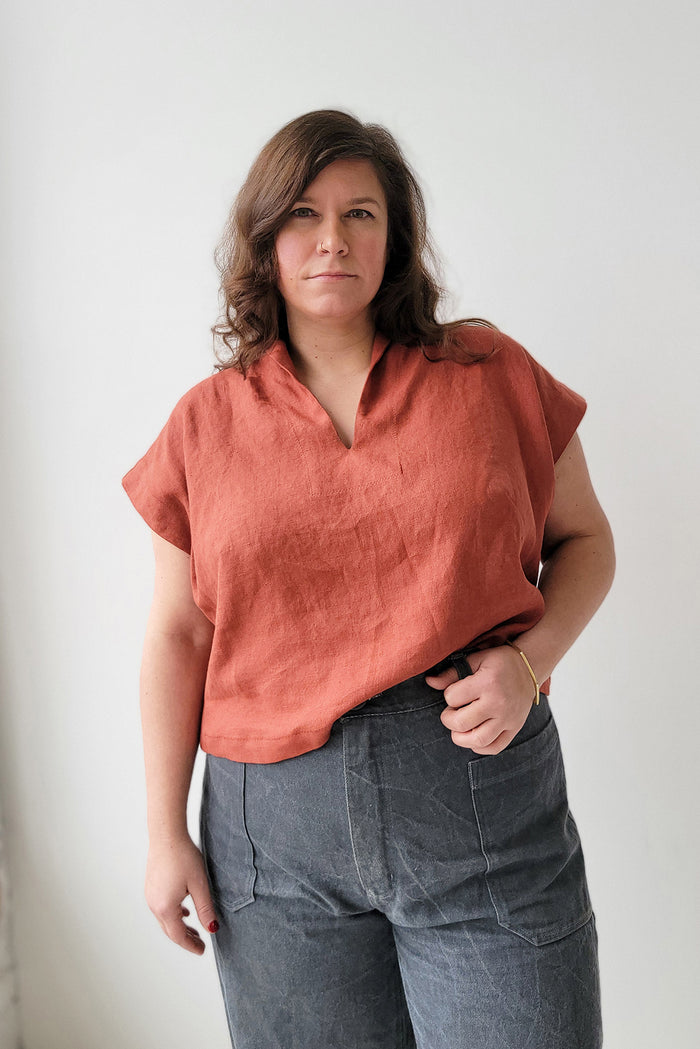 Revel Topper CURVY FIT Sewing Pattern (PDF)