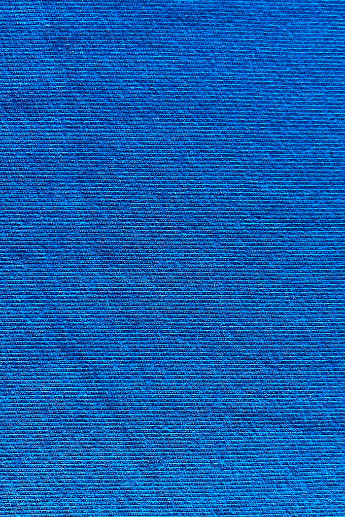 Organic Cotton Spandex Jersey - Sapphire Blue
