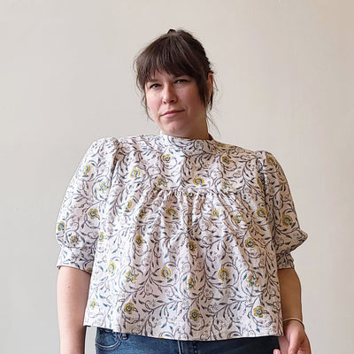 Regalia Blouse Curvy Fit Sewing Pattern (Printed)