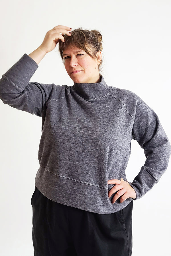 Toaster Sweater #1 Curvy Fit Sewing Pattern (PDF)