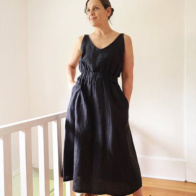 Noelle Puff-Sleeved Dress Sewing Pattern by Dressmaking Amóre –  DressmakingAmore