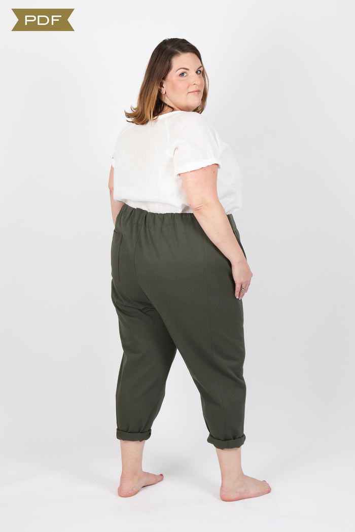 Free Range Slacks Curvy Fit Sewing Pattern (PDF) Sew House Seven Free Range Slacks Curvy Fit Sewing Pattern (PDF) Sew House Seven
