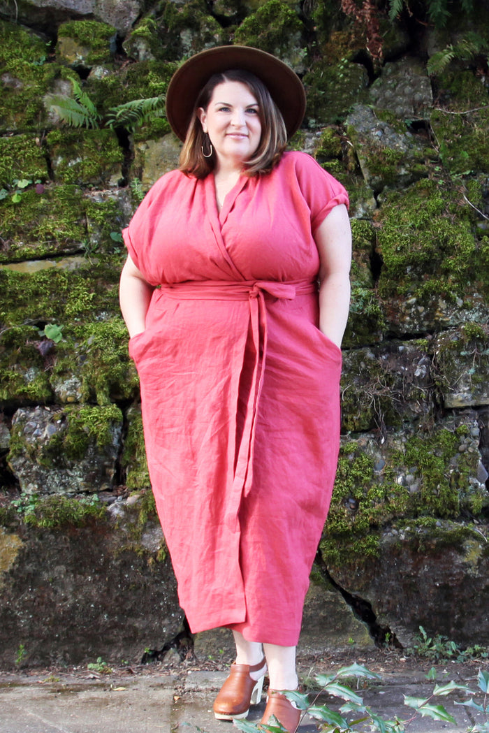 Wildwood Wrap Dress Curvy Fit Sewing Pattern (PDF) Sew House Seven Wildwood Wrap Dress Curvy Fit Sewing Pattern (PDF) Sew House Seven