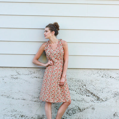 Mississippi Avenue Dress Printed Sewing Pattern (Printed)