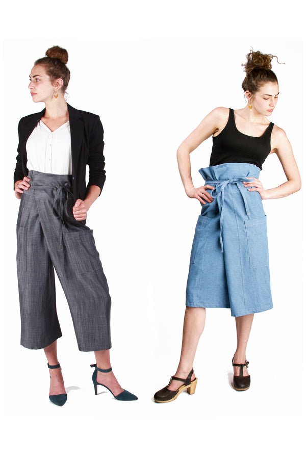 #127 Nehalem Pant & Skirt Paper Sewing Pattern