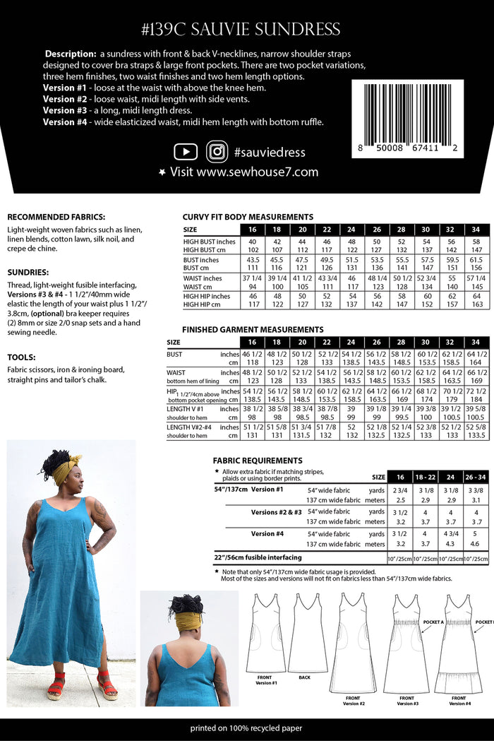 FIT Kit (Pattern & Sewing Supplies for Fashion Institute of