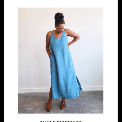 Add Waist Ties to Your Sauvie Sundress – Sew House Seven