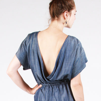 Bridgetown Backless Dress Sewing Pattern (PDF)