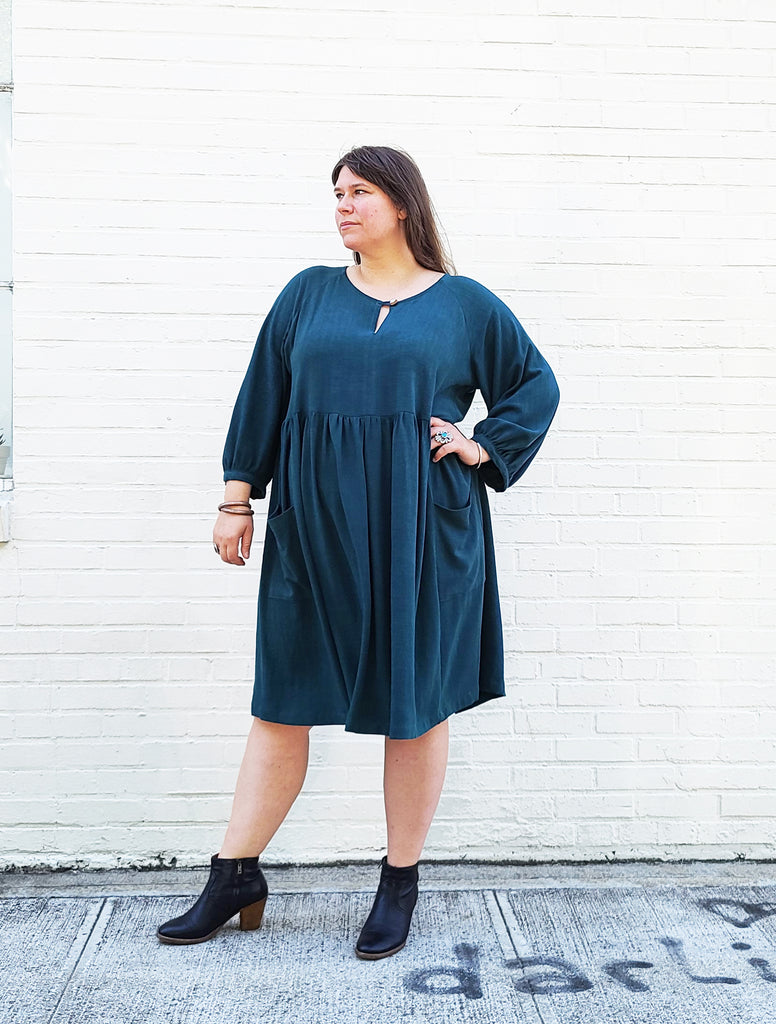 Romey Gathered Dress & Top Curvy Fit Sewing Pattern (PDF) – Sew House Seven