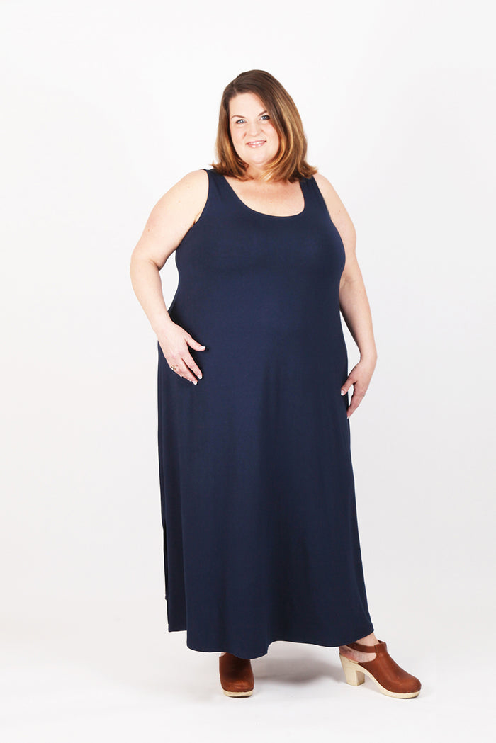 Underwood Tank Top & Dress CURVY FIT Sewing Pattern (PDF) Sew House Seven Underwood Tank Top & Dress CURVY FIT Sewing Pattern (PDF) Sew House Seven