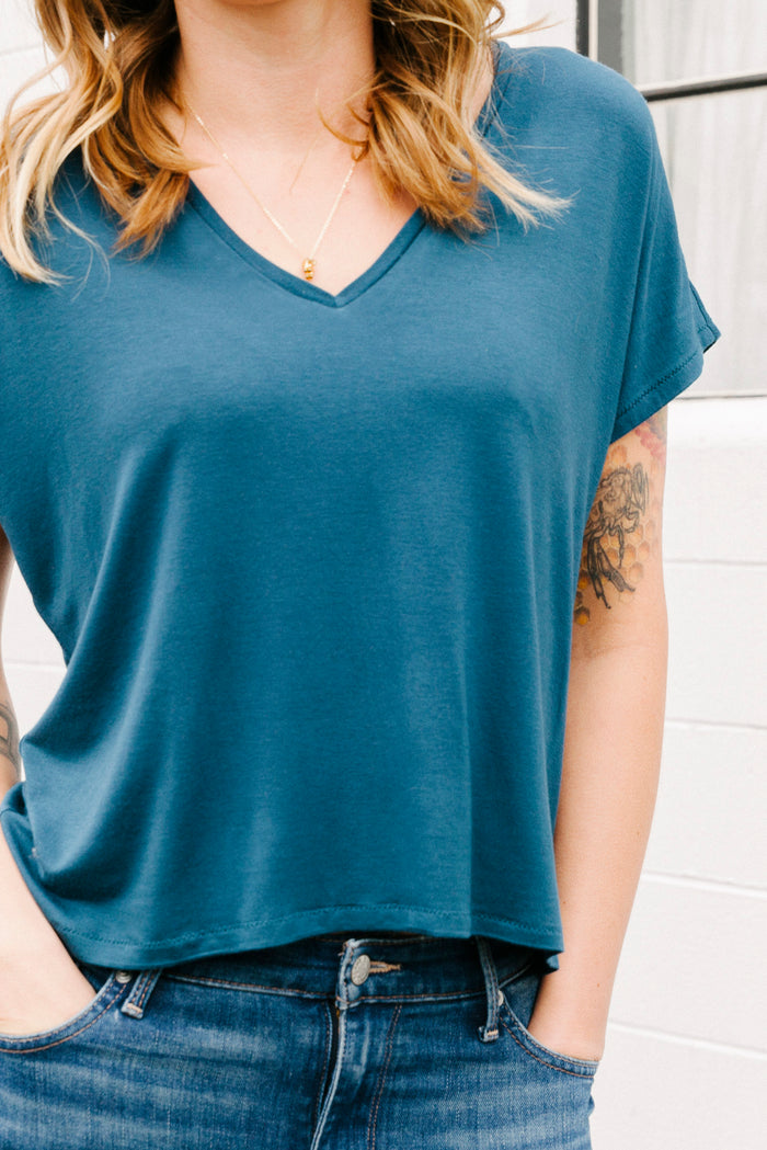 Tabor V-Neck Sewing Pattern (Printed)