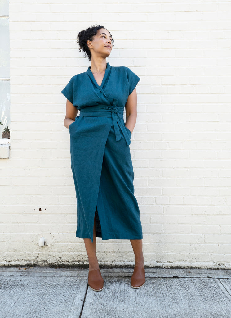 Wildwood Wrap Dress Sewing Pattern (PDF) – Sew House Seven