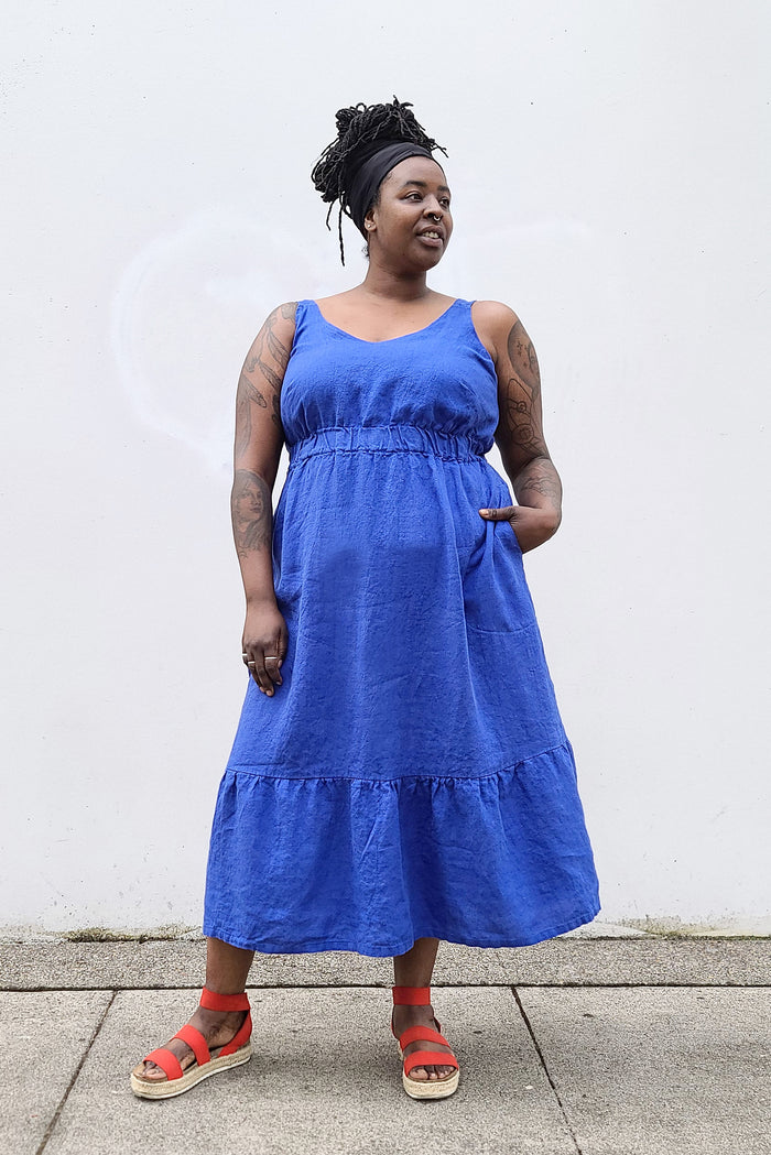 Sauvie Sundress Curvy Fit Sewing Pattern (PDF) Sew House Seven Sauvie Sundress Curvy Fit Sewing Pattern (PDF) Sew House Seven