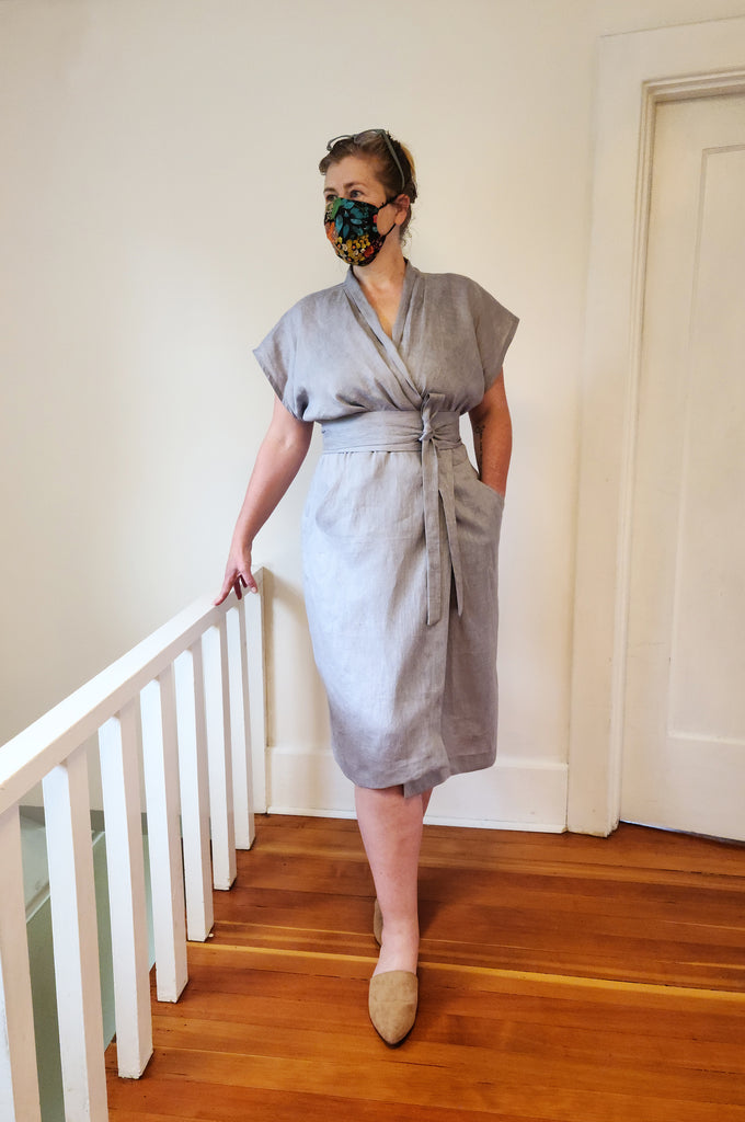 Wildwood Wrap Dress Curvy Fit Sewing Pattern (PDF) – Sew House Seven