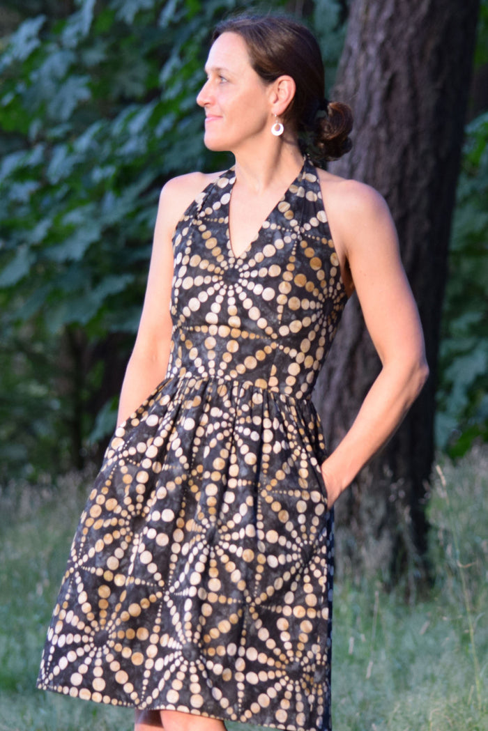 Rose City Halter Dress Sewing Pattern (PDF) Sew House Seven Rose City Halter Dress Sewing Pattern (PDF) Sew House Seven