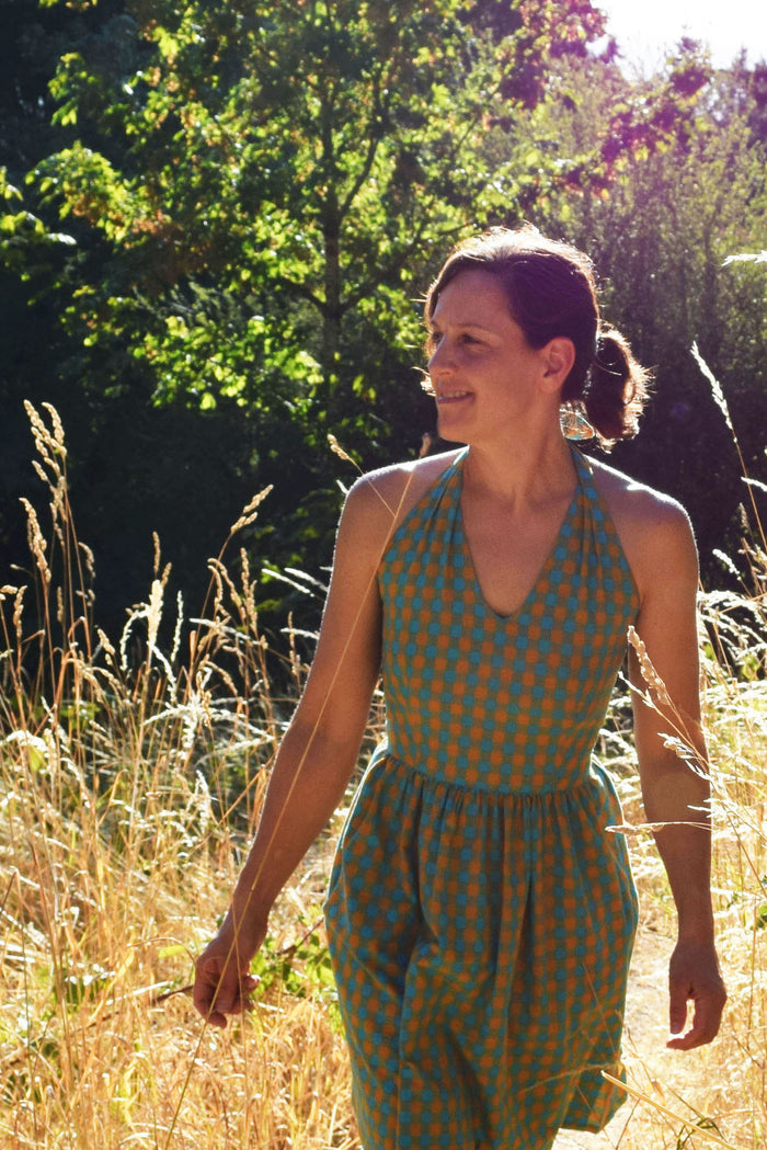Rose City Halter Dress Sewing Pattern (PDF) Sew House Seven Rose City Halter Dress Sewing Pattern (PDF) Sew House Seven